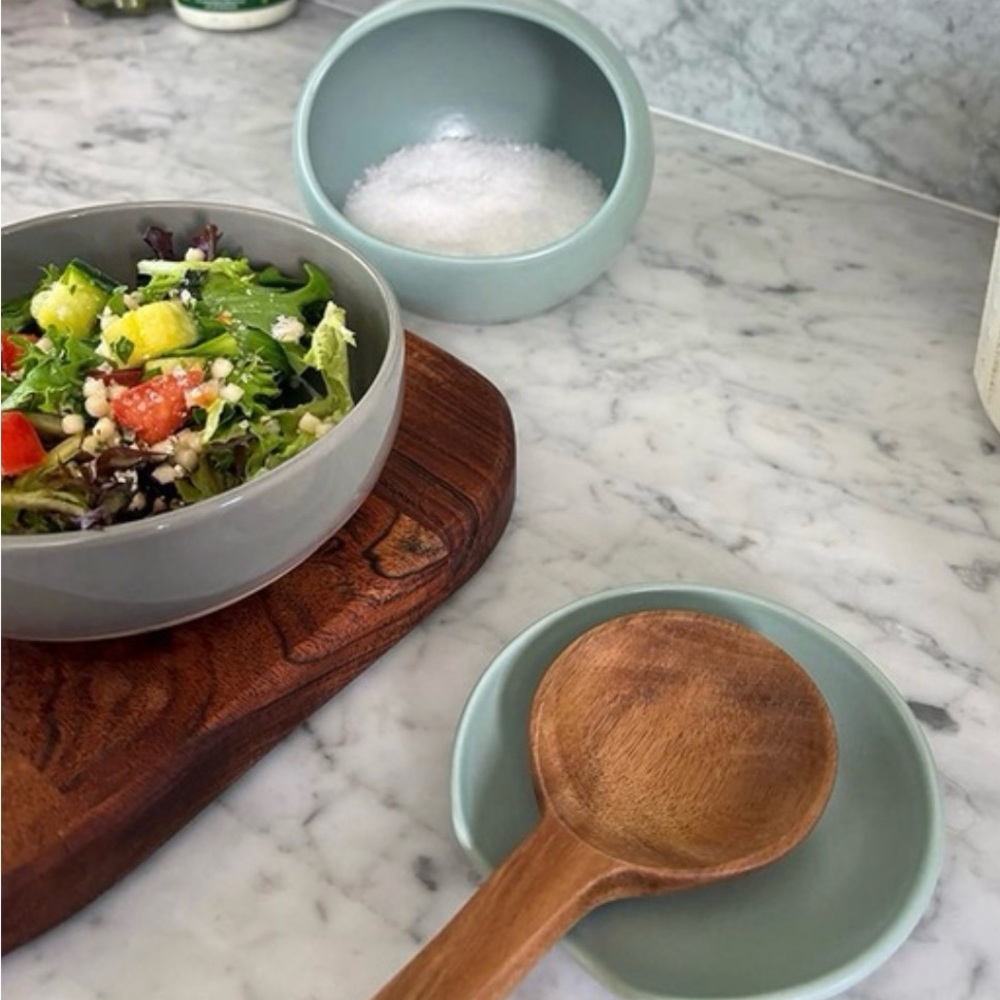 5 for 25$
Year&Day pale blue Ceramic Tableware Spoon Rest